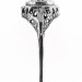 049bbr | Antique Filigree Ring | for a 1.20ct. to 1.30ct. round stone | Hexagonal