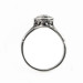 mq003bbr | Antique Filigree Ring | for a .90ct. to 1.05ct. marquise stone | Swirled Pattern Frame