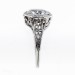 ov045bbr | Antique Filigree Ring | for a 2.45ct. to 2.55ct. oval stone | Enchanting