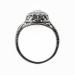 ov045bbr | Antique Filigree Ring | for a 2.45ct. to 2.55ct. oval stone | Enchanting