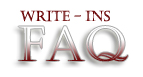 Customer Write-In FAQs