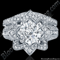 Original Large Blooming Beauty Flower Ring Set 1