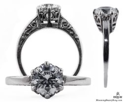 041bbr vintage filigree ring