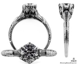 044bbr antique filigree engagement rings