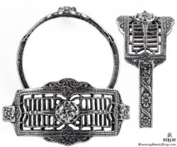 121bbr antique filigree engagement rings