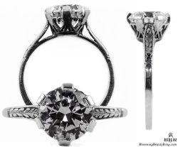 124bbr vintage filigree rings