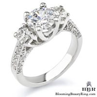 .90 ctw. 14K Gold Diamond Engagement Ring – nrd336