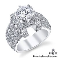 3.25 ctw. 14K Gold Diamond Engagement Ring – nrd510