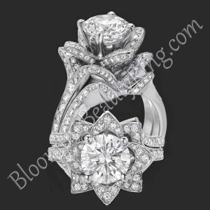1.78 ctw. Original Large Blooming Beauty Flower Ring – bbr434