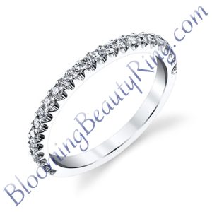 VWR-619b | Multi Diamond Vintage Wedding Band