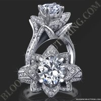 1.78 ctw. Original Large Blooming Beauty Flower Ring – bbr434