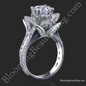 Engagement Ring Flower Settings