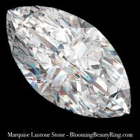 .50 ct. Marquise Lustour Stone