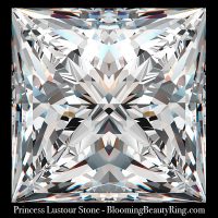 .50 ct. Princess Lustour Stone