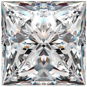 choose the right diamond shape - princess diamonds
