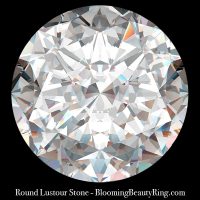 .50 ct. Round Lustour Stone